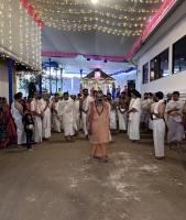 Avabhrathotsava and Dhwaja Avarohana - Day 7 of Annual Shashthi Festival at Shrimath Anantheshwar Temple Vittla (19 Dec 2023)